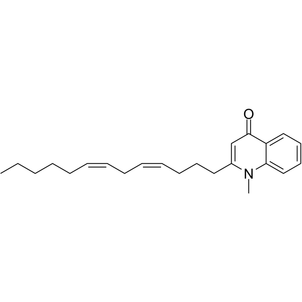 1-Methyl-2-[(4Z,7Z)-4,7-tridecadienyl]-4(1H)-quinolone 120693-53-0